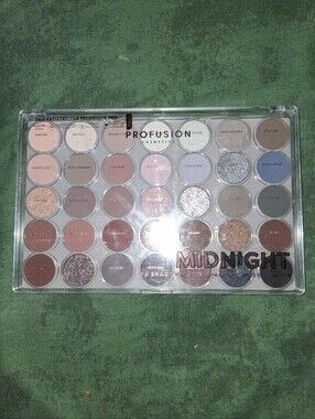 Profusion Midnight 35-Color Eyeshadow Palette - Neutral & Cool Tones